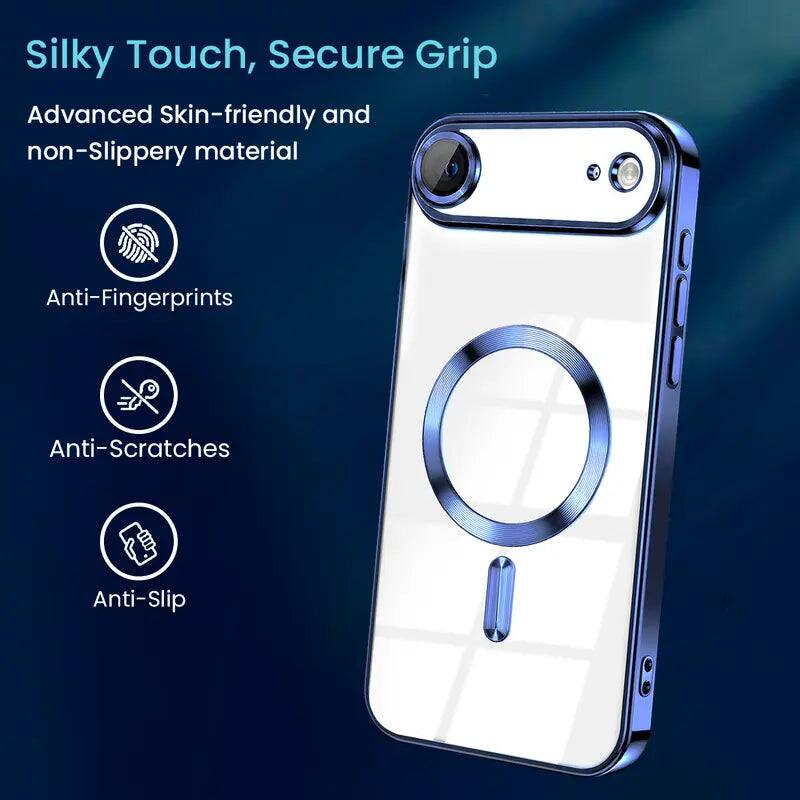 Silky Touch, Secure Grip

Advanced Skin-friendly and non-Slippery material

Anti-Fingerprints

Anti-Scratches

Anti-Slip