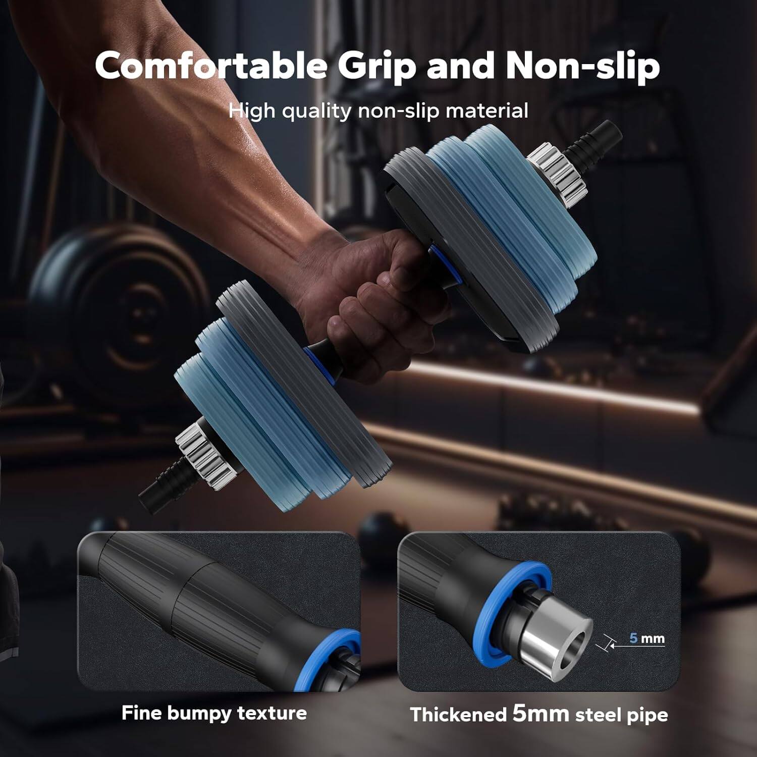 MERACH 3IN1 ダンベル Amazon | MERACH ダンベル 可変式ダンベル 2-24kg 3in1 バーベル
