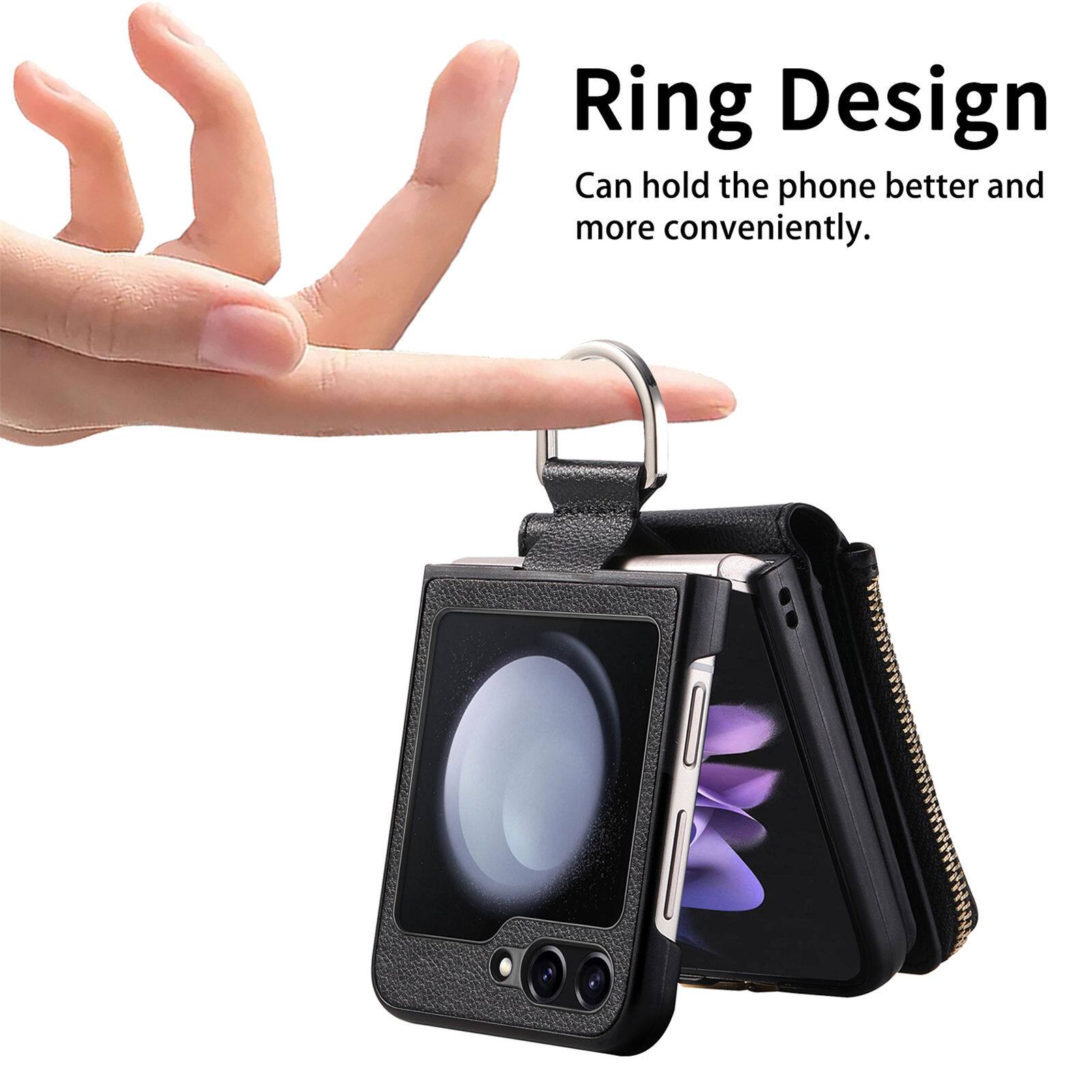 Ring Design  
Can hold the phone better and more conveniently.