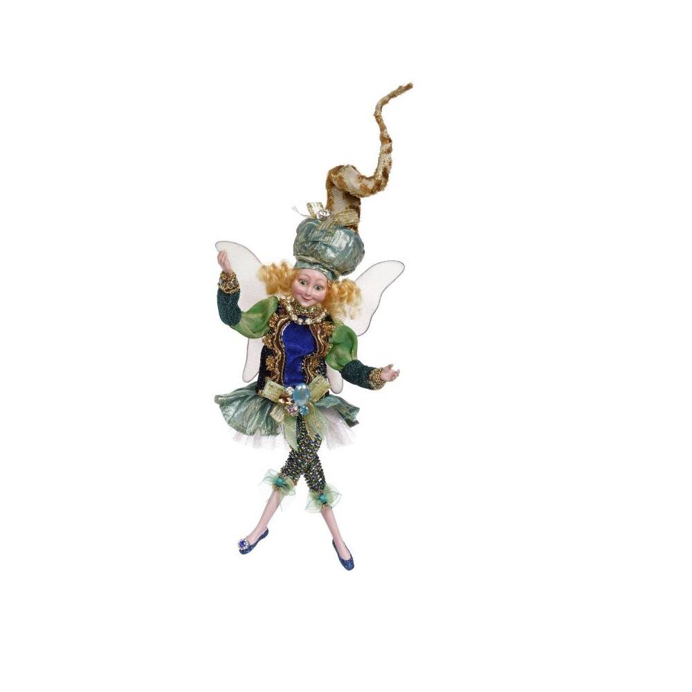 Mark Roberts - Peacock Jewels Christmas Fairy, Small 10" #51-05804 - Blue