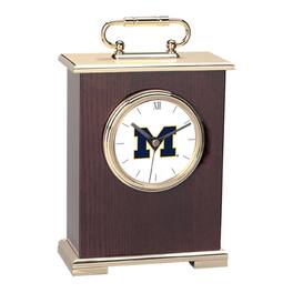 Jardine - Michigan Wolverines Carriage Clock - Gold