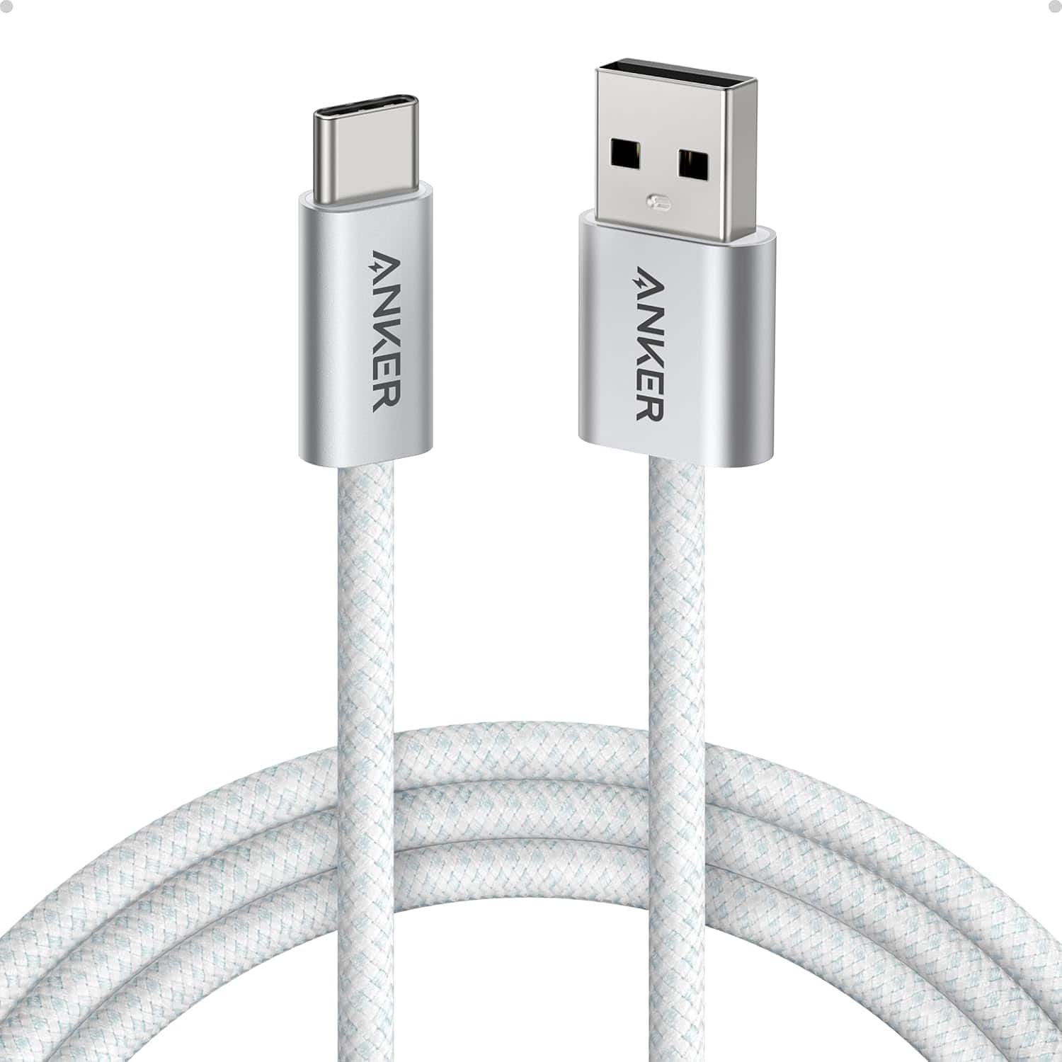 Anker - Zolo USB to USB C Cable - White