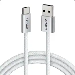 Anker - Zolo USB to USB C Cable - White