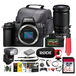Nikon - Z50II Mirrorless Camera + NIKKOR Z 28-400mm Lens + Vlogging Accessories
