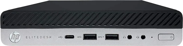 The text on the image reads "hp EliteDesk 800 G1 SFF".