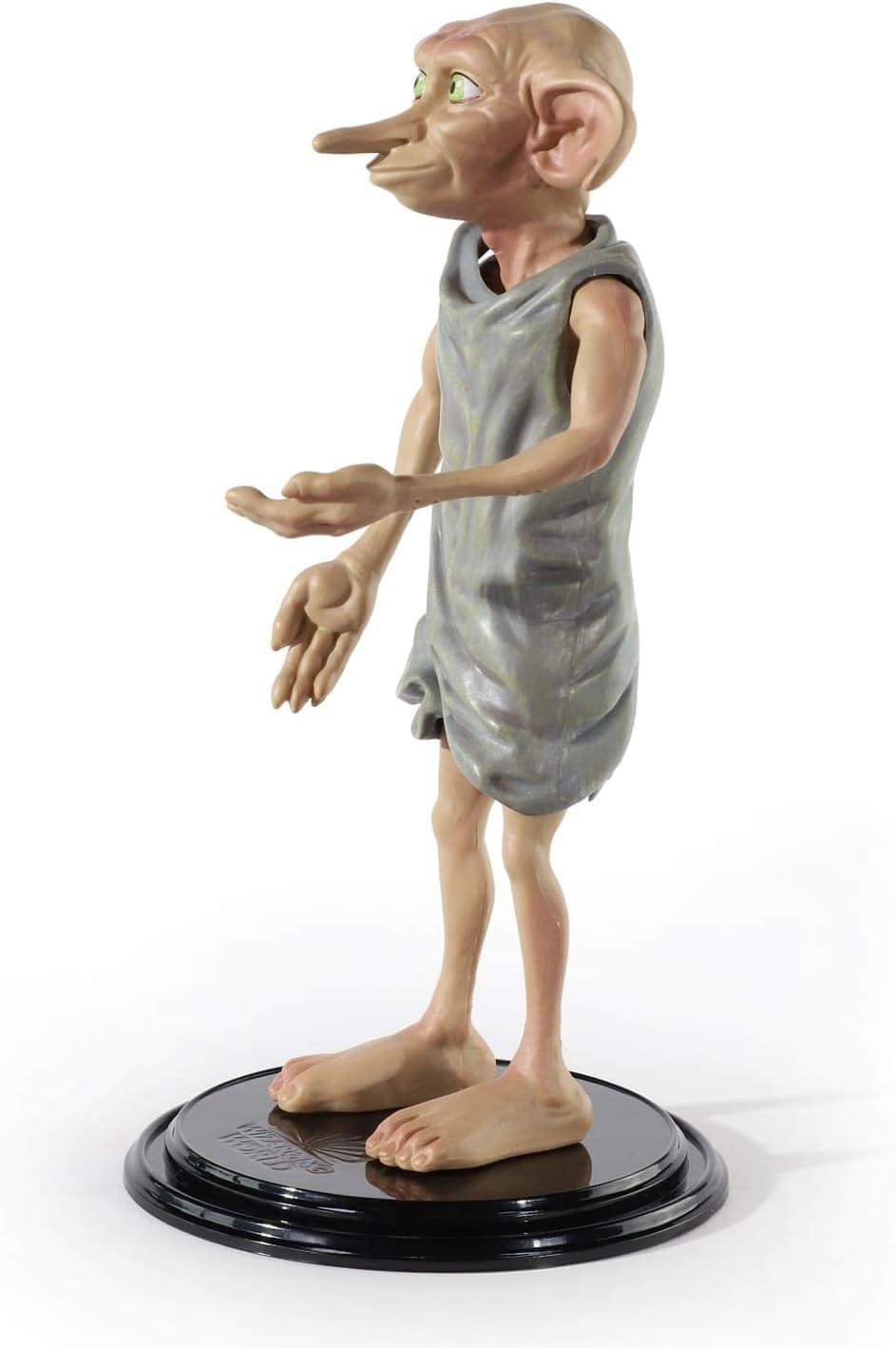 Alt View 1. Harry Potter - Harry Potter 7 Inch Dobby BendyFig - Brown.