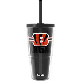 Tervis - Cincinnati Bengals 24oz. Go the Distance Classic Tumbler with Straw Lid - Multicolor