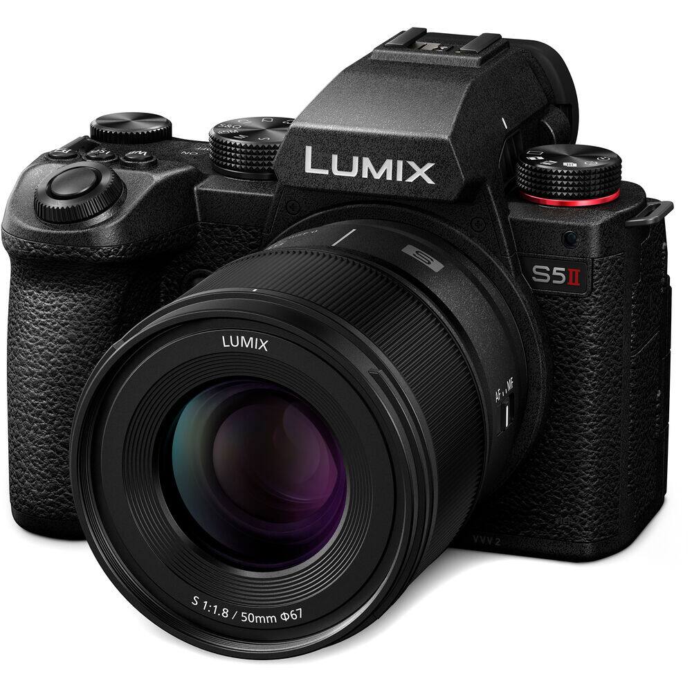 LUMIX S5 II  
LUMIX VV2  
S 1:1.8 / 50mm φ67