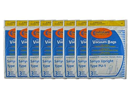 A MUST FOR ALLERGY SUFFERERS

EnviroCore TECHNOLOGIES

Micro Filtration Vacuum Bags

Designed to Fit: Sanyo Upright Type PU-1

3 BAGS BOLSAS

Designed to Fit: Compact Pou... (text cut off)

Designed to Fit: Compact Pou... (text cut off)

Designed to Fit: Compact Pou... (text cut off)

Designed to Fit: Compact Pou... (text cut off)

Designed to Fit: Compact Pou... (text cut off)

Designed to Fit: Compact Pou... (text cut off)

Designed to Fit: Compact Pou... (text cut off)

Designed to Fit: Compact Pou... (text cut off)

Designed to Fit: Compact Pou... (text cut off)

Designed to Fit: Compact Pou... (text cut off)

Designed to Fit: Compact Pou... (text cut off)

Designed to Fit: Compact Pou... (text cut off)

Designed to Fit: Compact Pou... (text cut off)

Designed to Fit: Compact Pou... (text cut off)

Designed to Fit: Compact Pou... (text cut off)

Designed to Fit: Compact Pou... (text cut off)

Designed to Fit: Compact Pou... (text cut off)

Designed to Fit: Compact Pou