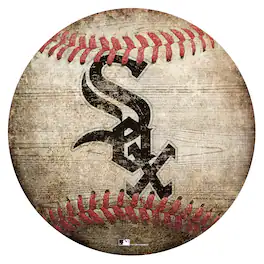 Fan Creations - Chicago White Sox 12'' x 12'' Baseball Sign - Multicolor