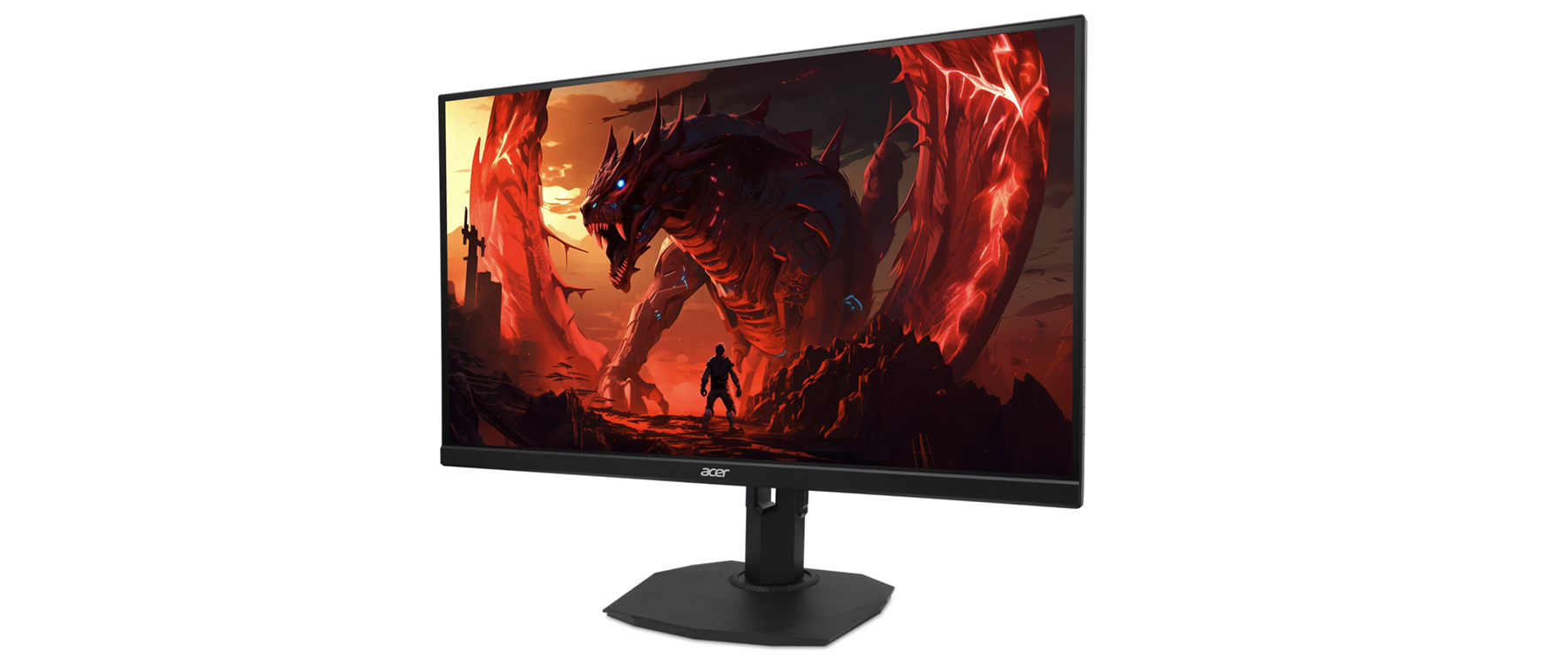 Left. Acer - Nitro XF3 24" Gaming Monitor UM.QX1AA.103 - Black.
