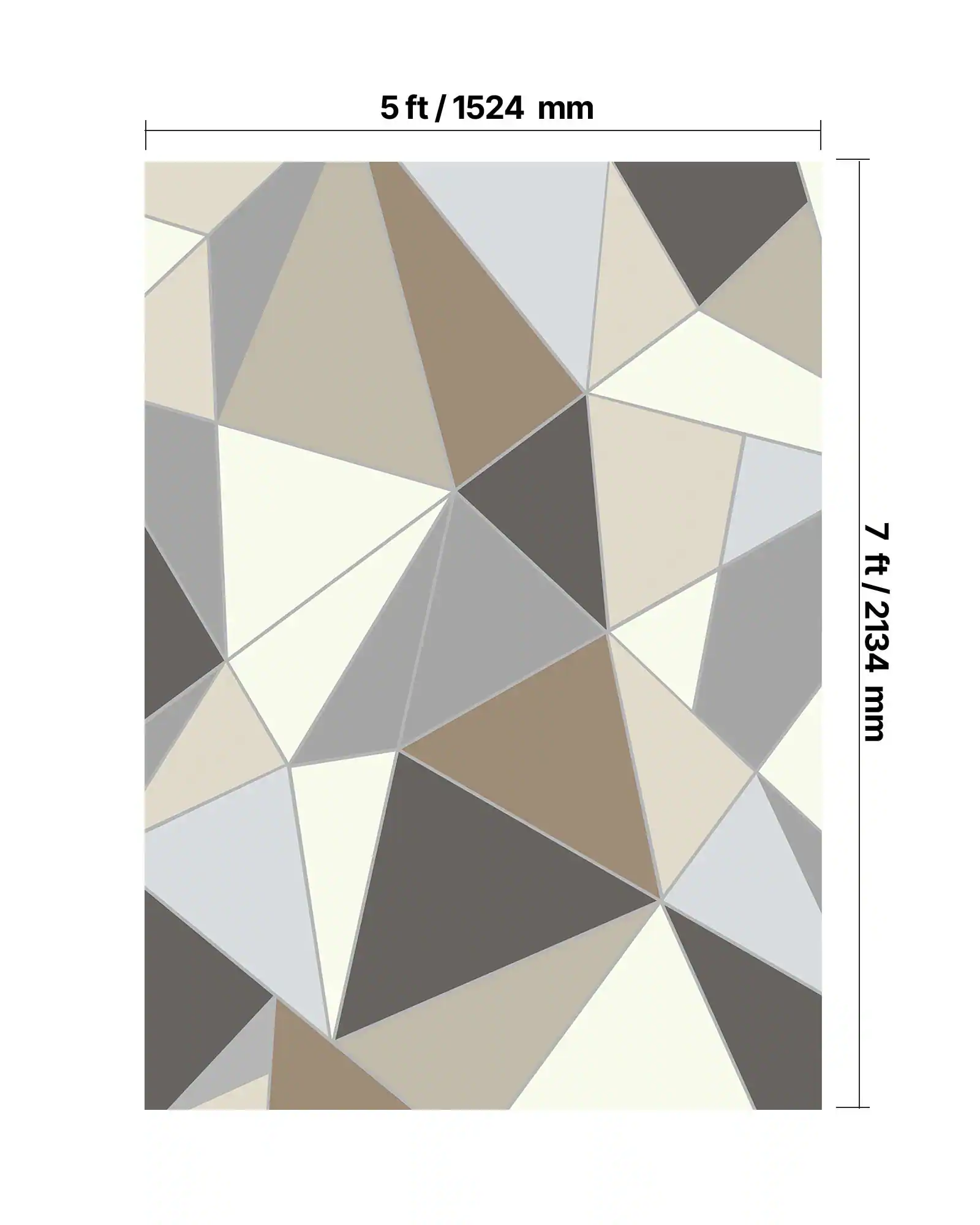 5 ft / 1524 mm
7 ft / 2134 mm