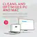 CLEANS AND OPTIMISES PC AND MAC
Keep all your apps and devices in order
Optimise disk space usage, remove large useless files in seconds and keep your device running smoothly.