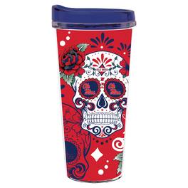 Indigo Falls - Ole Miss Rebels 22oz. D-a de los Muertos Tumbler - Multicolor