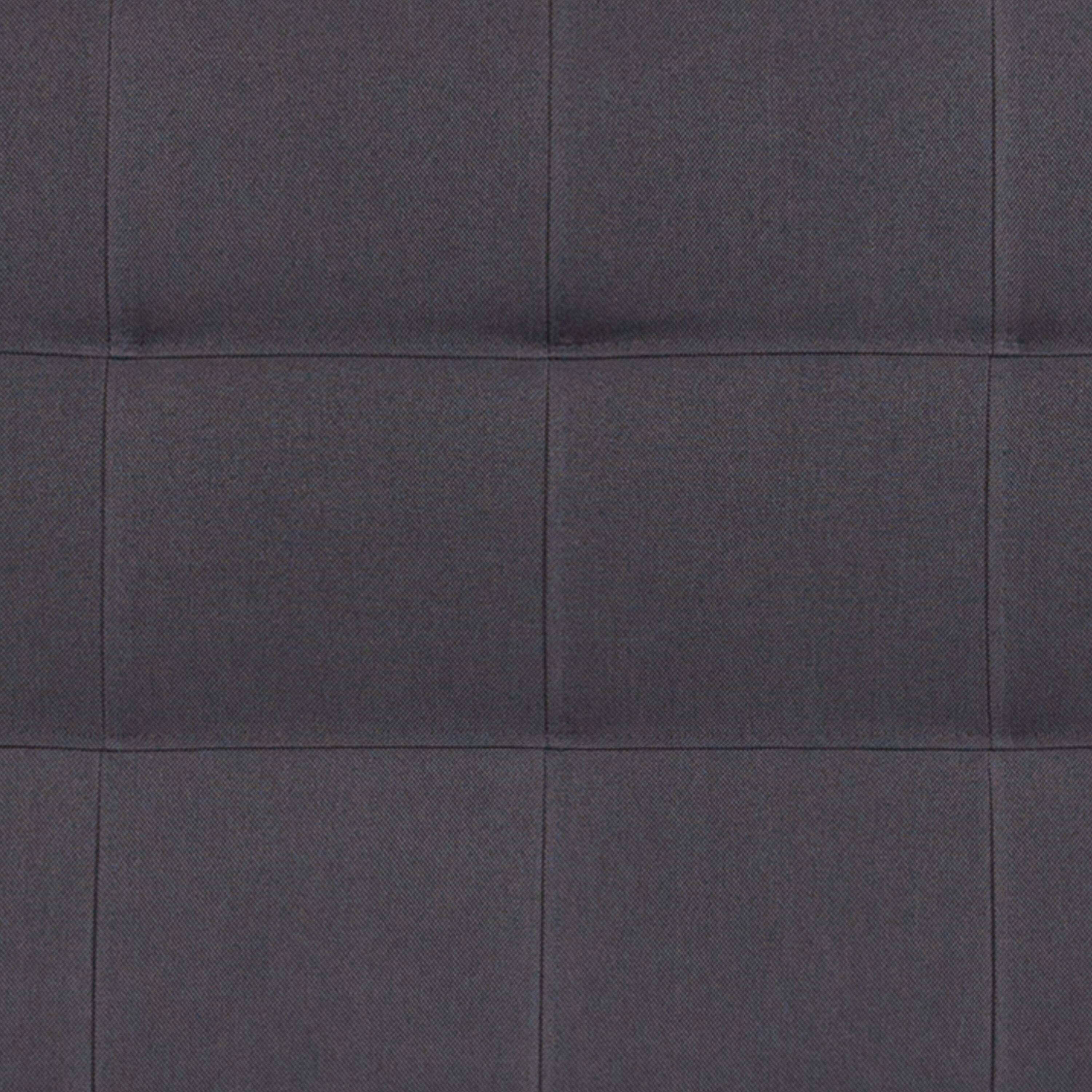 Alt View 7. Emma + Oliver - Quilted Tufted Upholstered Headboard - Dark Gray.