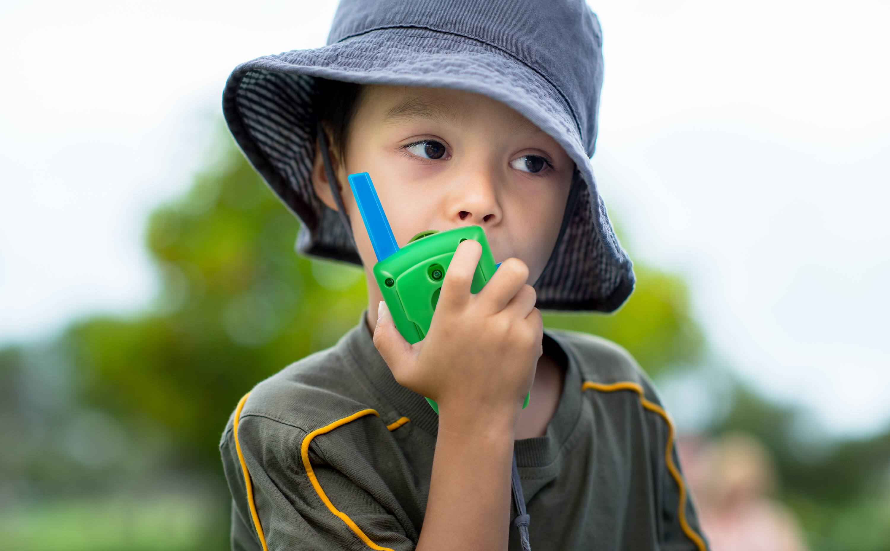Angle. eKids - eKids Teenage Mutant Ninja Turtles Walkie Talkies for Kids, Two Way Radios for Indoor or Outdoor Games - Green.