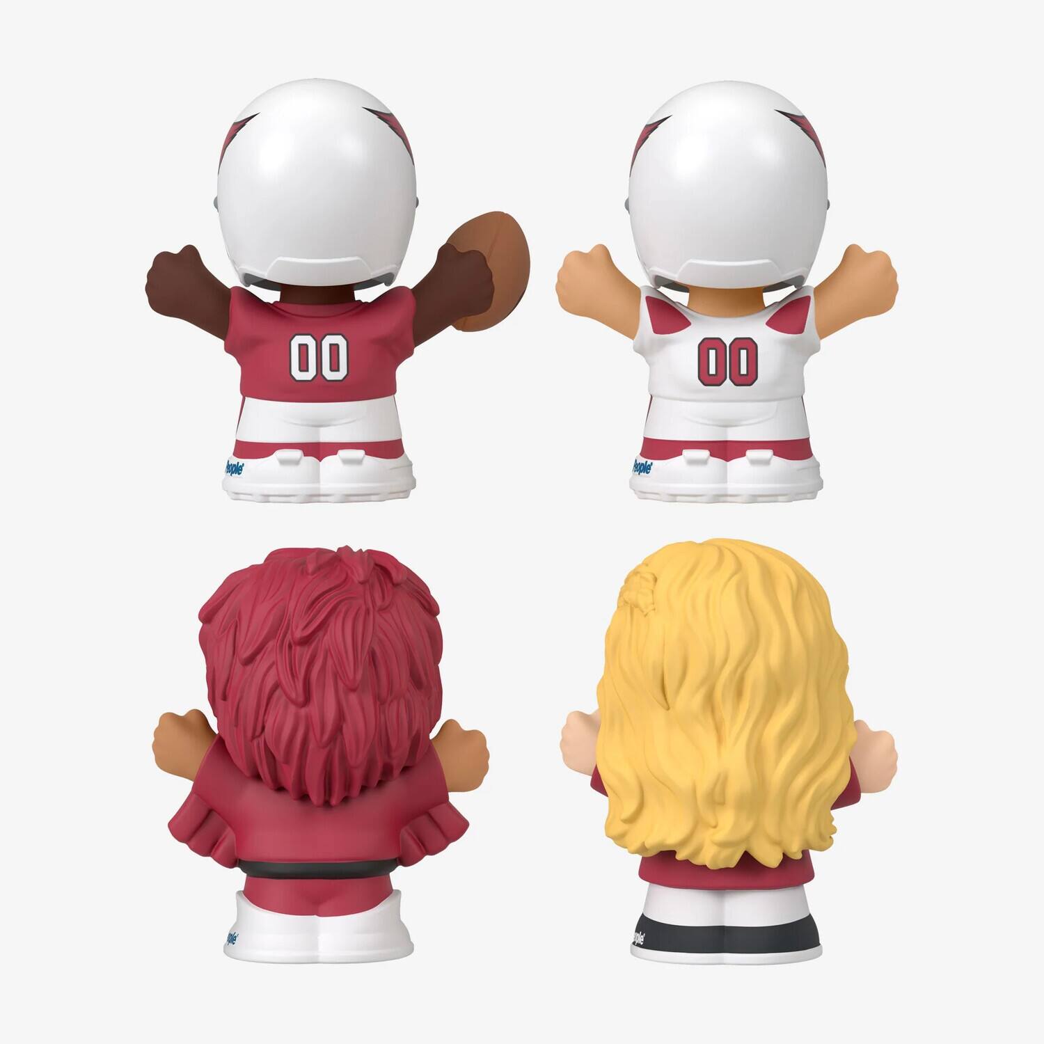Alt View 4. Fisher Price - Fisher Price - Little People Collector: x NFL Arizona Cardinals 4-Pack, Special Edition  - COLLECTABLES - Multicolor.