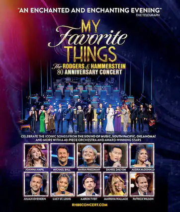 Front. My Favorite Things: The Rodgers & Hammerstein 80th Anniversary Concert - BLU-RAY.