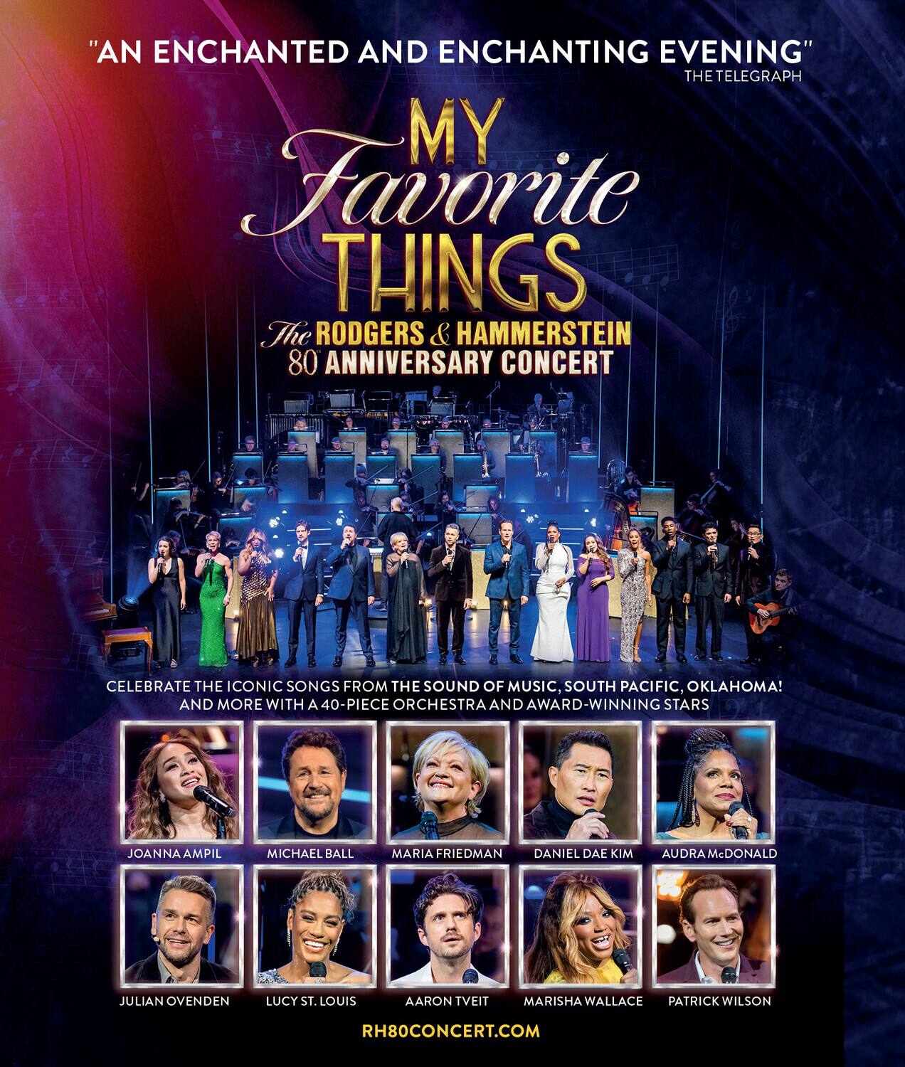 My Favorite Things: The Rodgers & Hammerstein 80th Anniversary Concert   - BLU-RAY