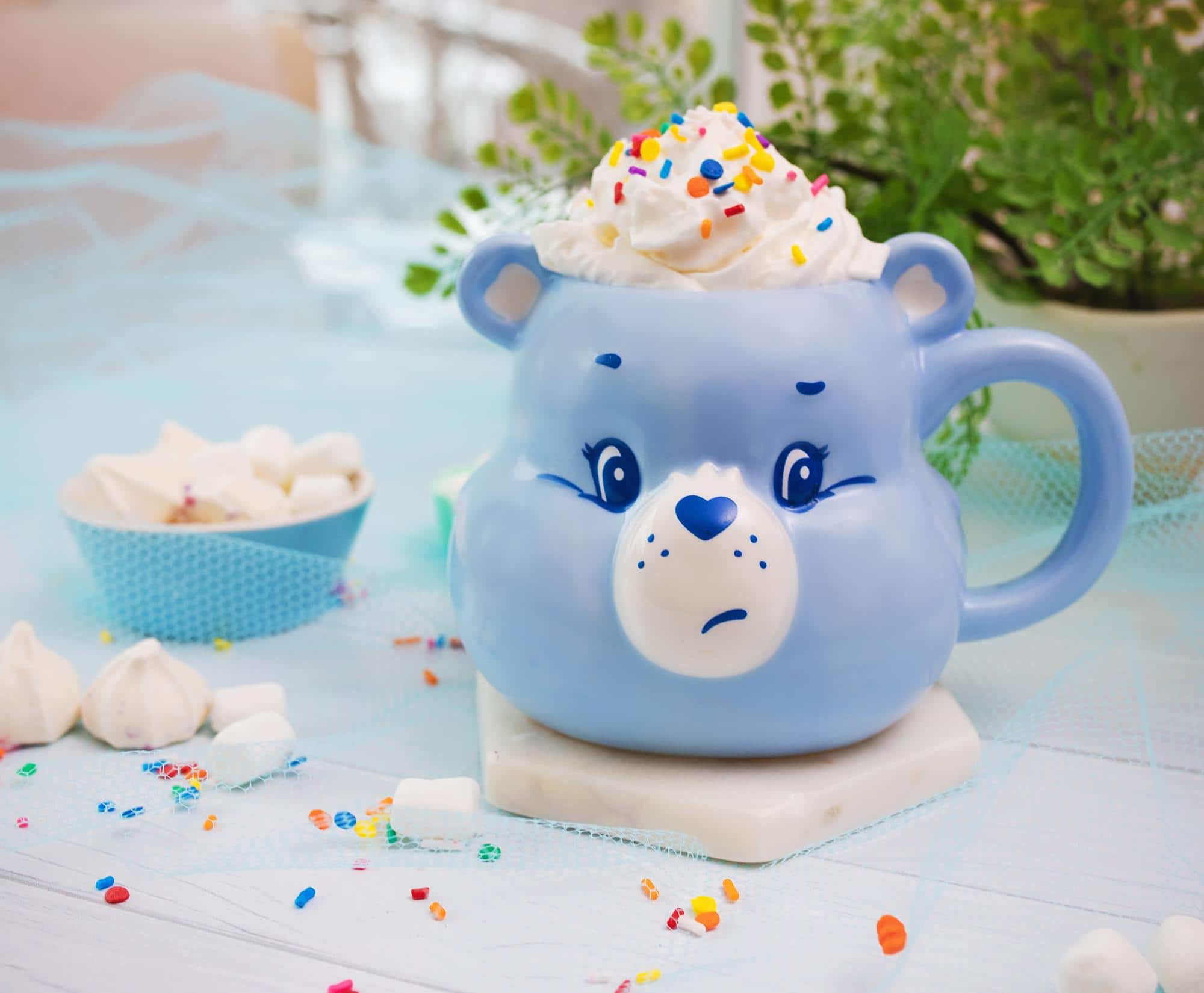 Silver Buffalo Care Bears Grumpy Bear 3D Sculpted Ceramic Mug