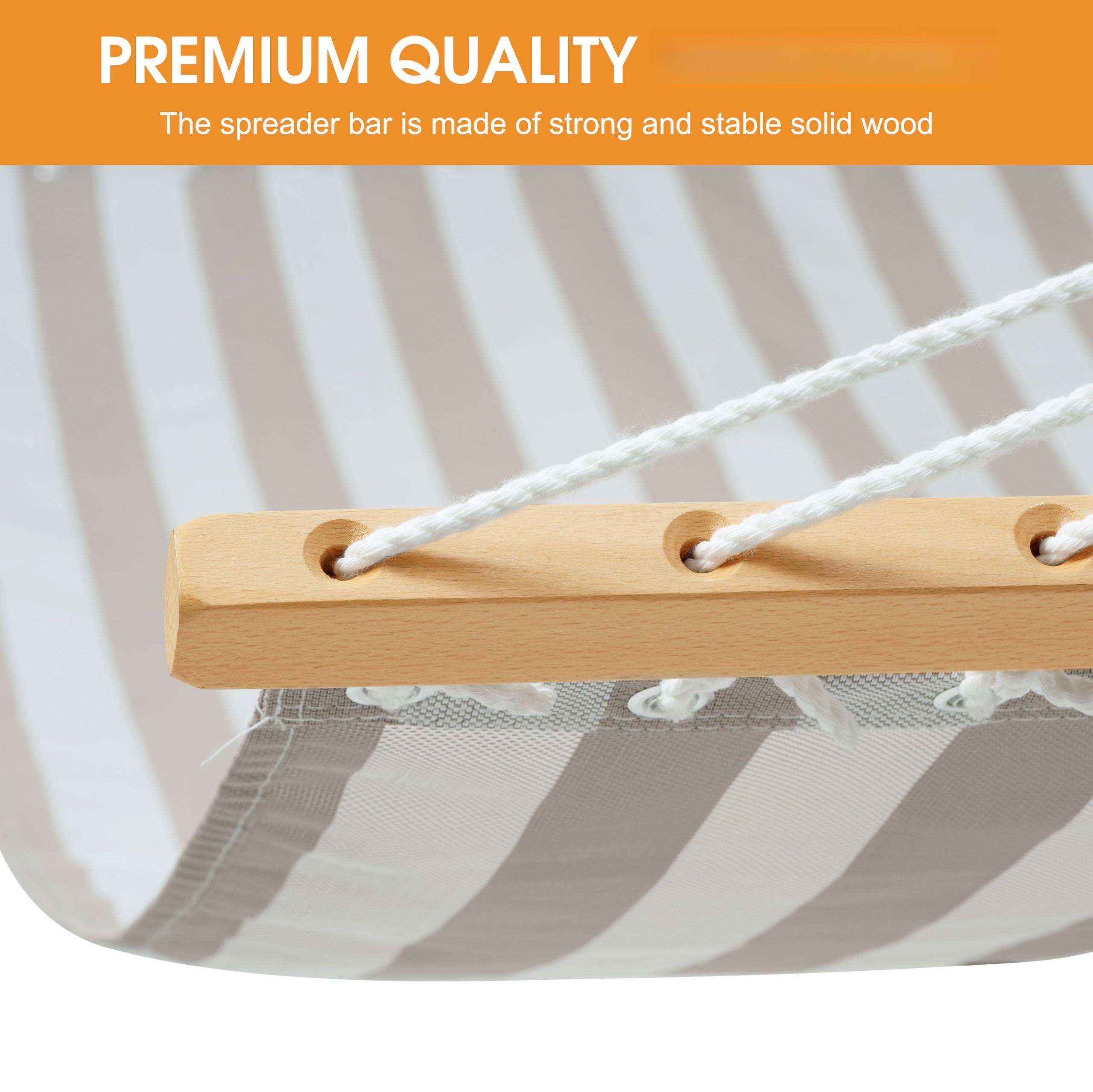 PREMIUM QUALITY  
The spreader bar is made of strong and stable solid wood