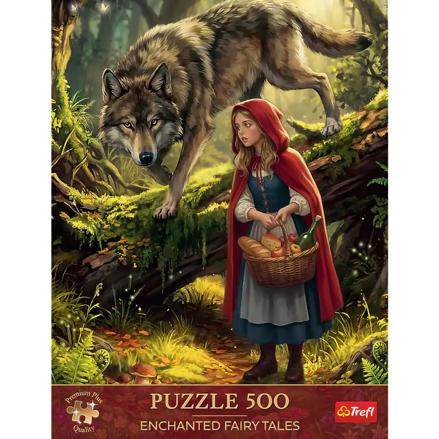 Wolf Box Trefl Premium Plus Enchanted Fairy Tales Little Red Riding Hood and the ...