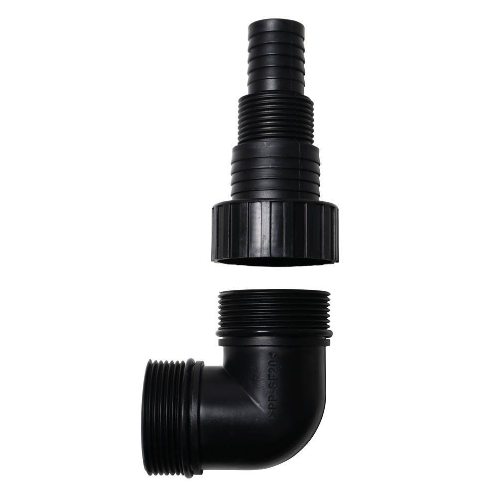 Alt View 4. Winado - Portable 1HP 3500 GPH Electric Sump Pump Submersible Utility Water Pump with Ergonomic Handle for Swimming Pool Draining - Orange & Black.