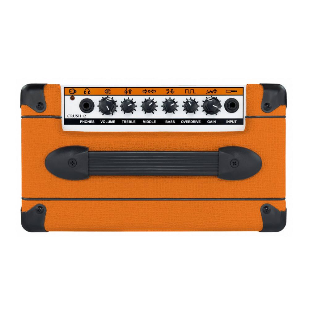 CRUSH 12

PHONES VOLUME TREBLE MIDDLE BASS OVERDRIVE GAIN INPUT