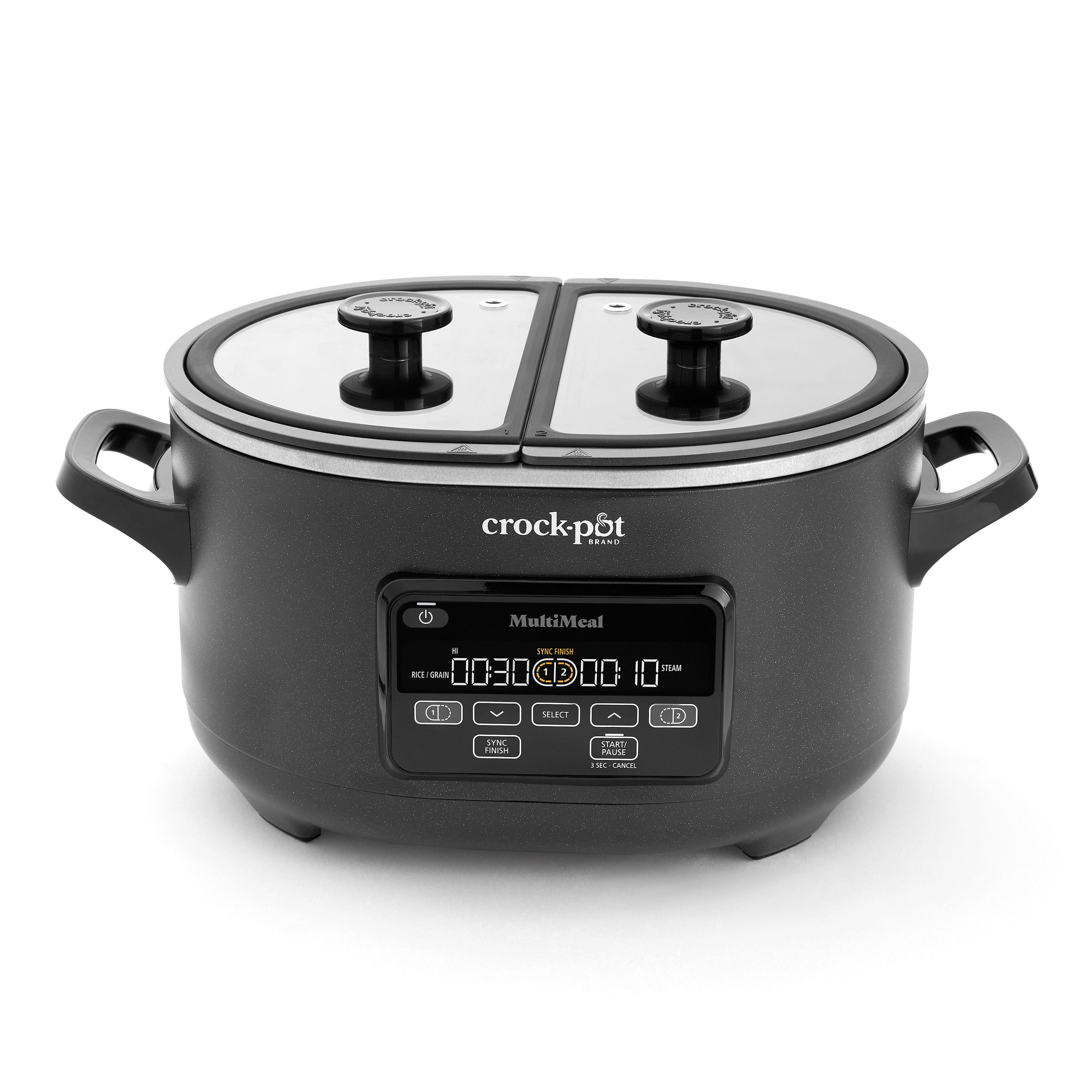 Crock-Pot - MultiMeal Multicooker and Programmable Slow Cooker - Black