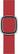 Alt View 1. Apple - Apple Watch Band - Modern Buckle (40mm) - Scarlet - Large - Red.