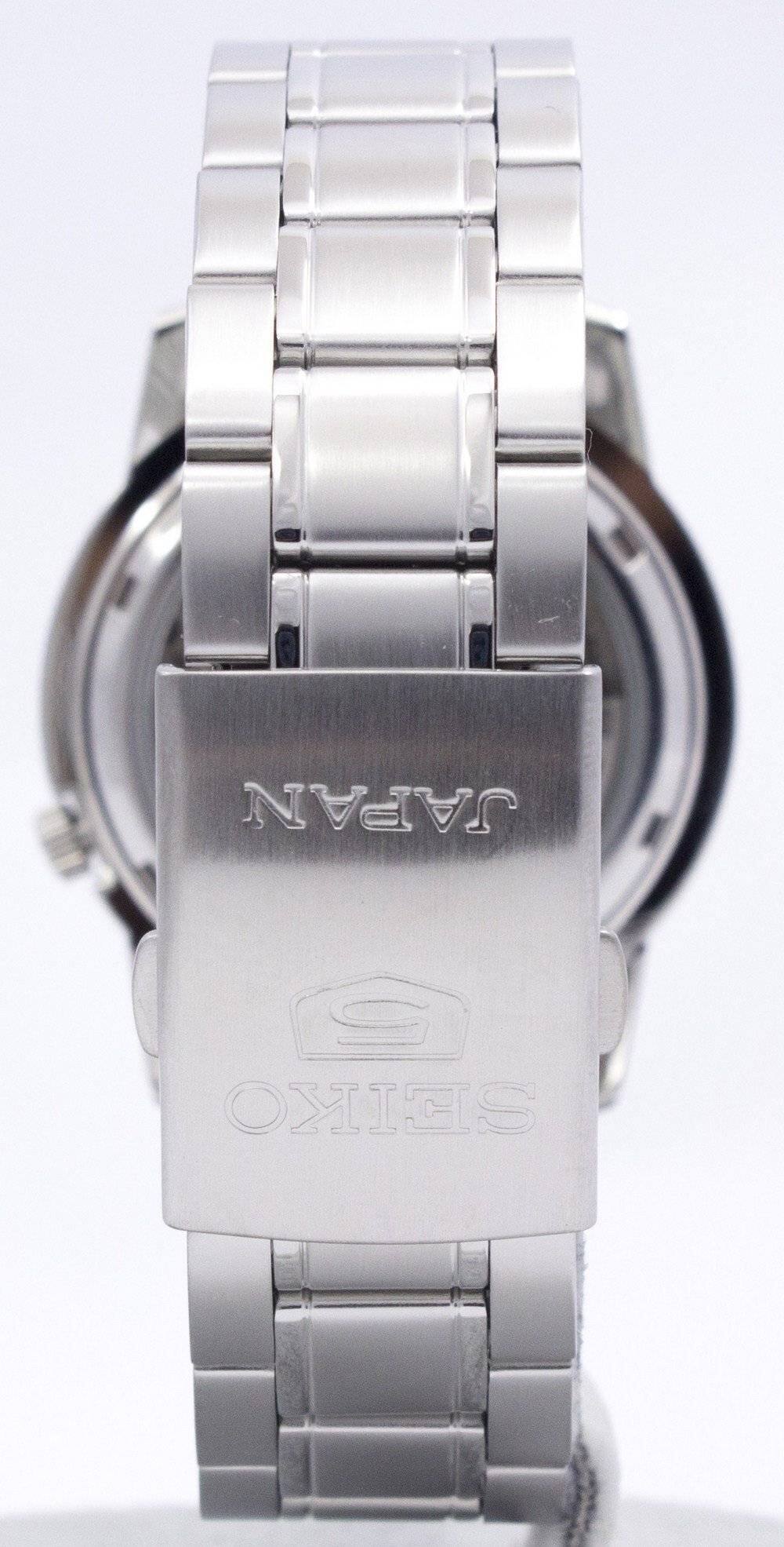 Seiko Automatic 21 Jewels Japan Made SNKE49J Men's Watch Silver