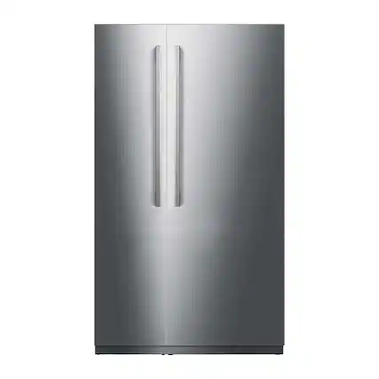 Front. Kucht - 48 in. Refrigeration Set — 30 in. Refrigerator & 18 in. Freezer - Stainless Steel Panels and Handles Included - Stainless Steel.