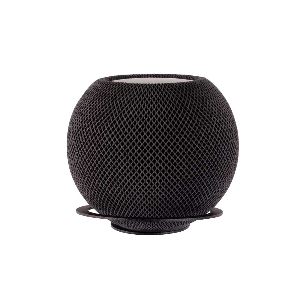Alt View 1. RackSolutions - RackSolutions HomeBase Wall Mount for HomePod Mini - Black.