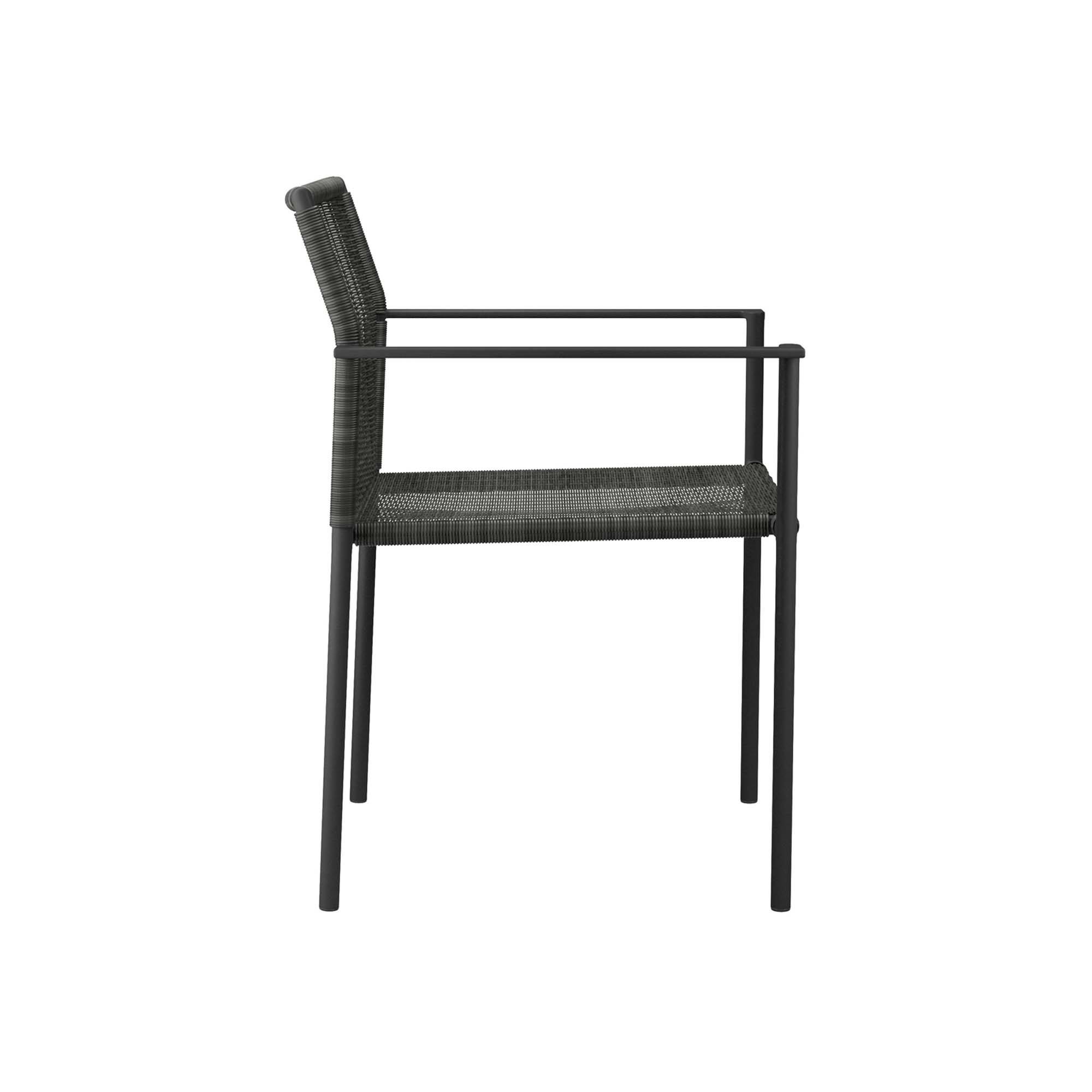 Alt View 2. Modway - Lagoon Outdoor Patio Dining Armchairs Set of 2 by Modway - Charcoal.