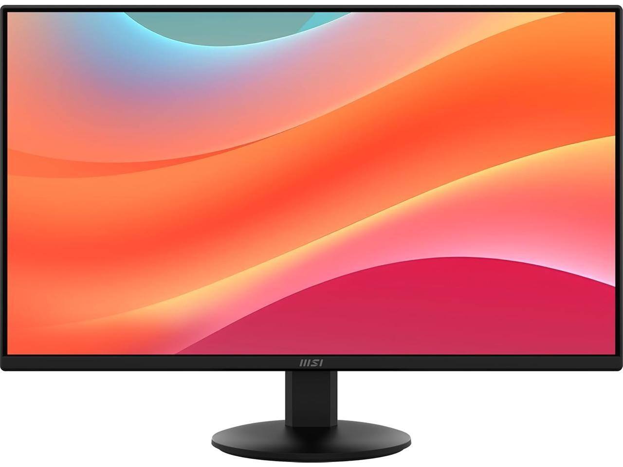 Alt View 1. MSI - MSI 27 inch Full HD 100Hz IPS Adaptive Sync 1ms Computer Monitor for both work & casual gaming PRO MP272LE - black.