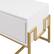 Alt View 32. Walker Edison - Modern Glam TV Stand - Solid White.