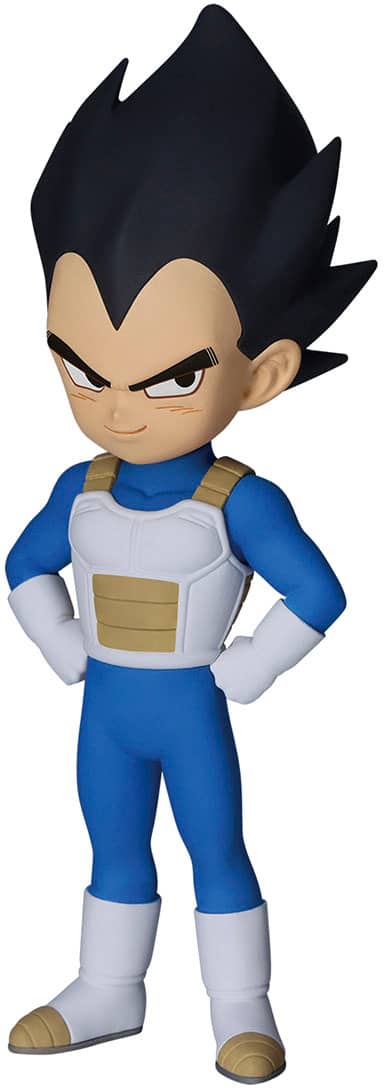 Angle. Bandai - Vegeta - Dragon Ball Daima - Bandai Banpresto 3.5" Figure.