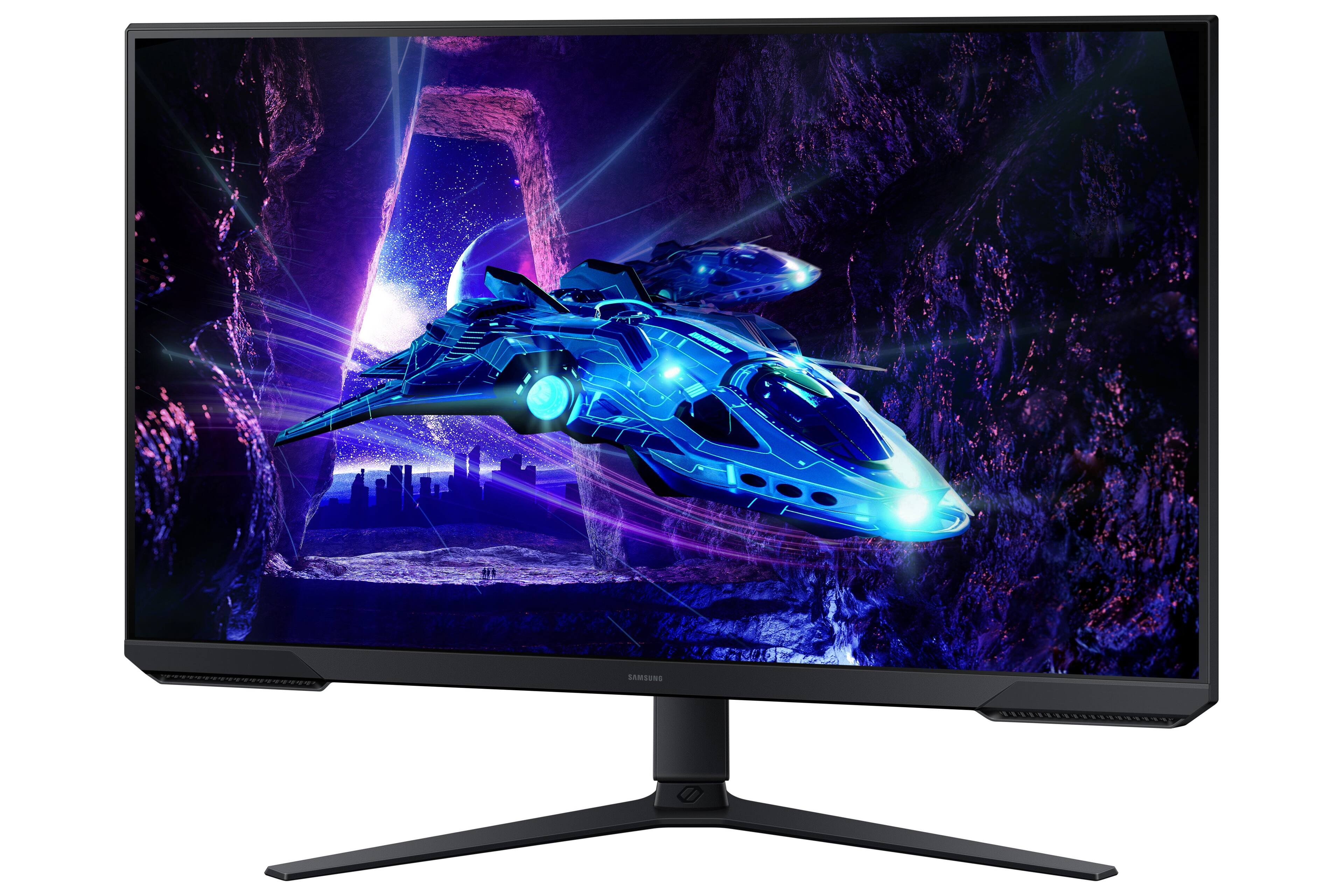 Alt View 22. Samsung - Odyssey G30D 32" LED AMD FreeSync Premium 180Hz 1ms Gaming Monitor (DisplayPort, HDMI) - Black.