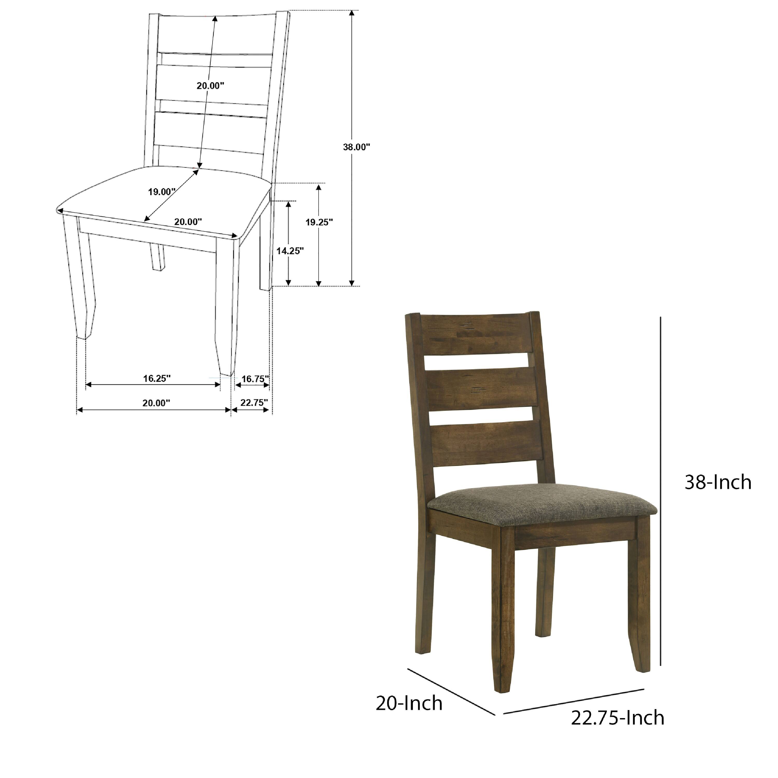 20.00" x 19.00" x 19.25" x 14.25" x 16.25" x 16.75" x 20.00" x 22.75"  
38-Inch x 20-Inch x 22.75-Inch