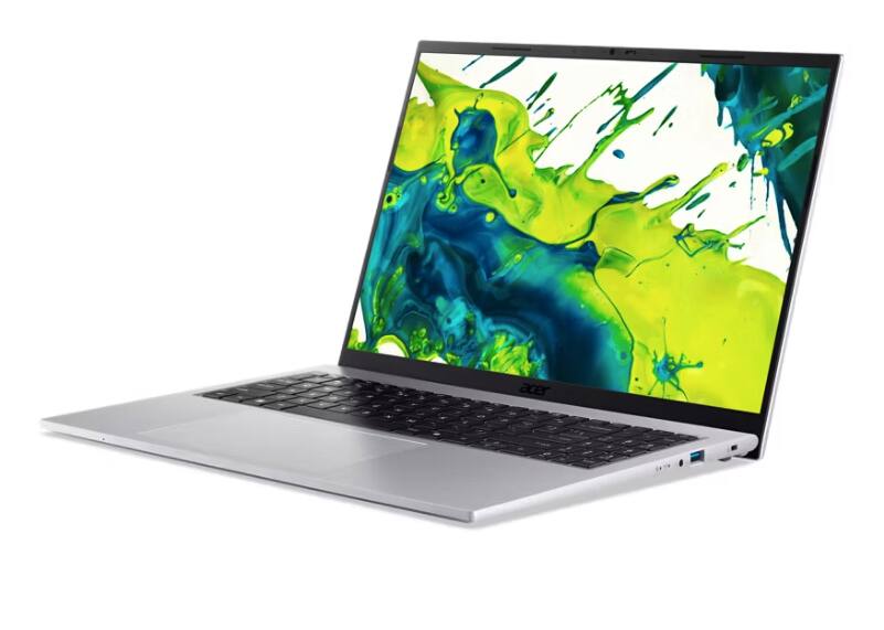 Left. Acer - 16" Aspire Go 16 Laptop 1920x1200 Intel 120U 16GB 1TB SSD Integrated Graphics AG16-71PT.