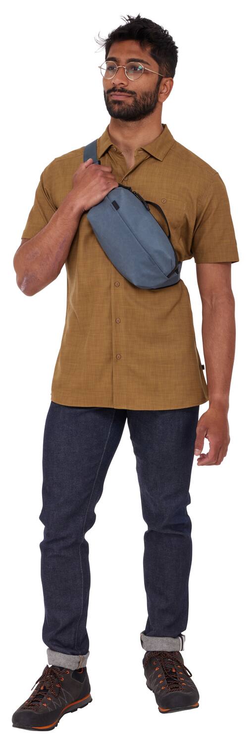 Back. Thule - Aion Sling Crossbody Bag – Compact Everyday Travel Organizer - Dark Slate.