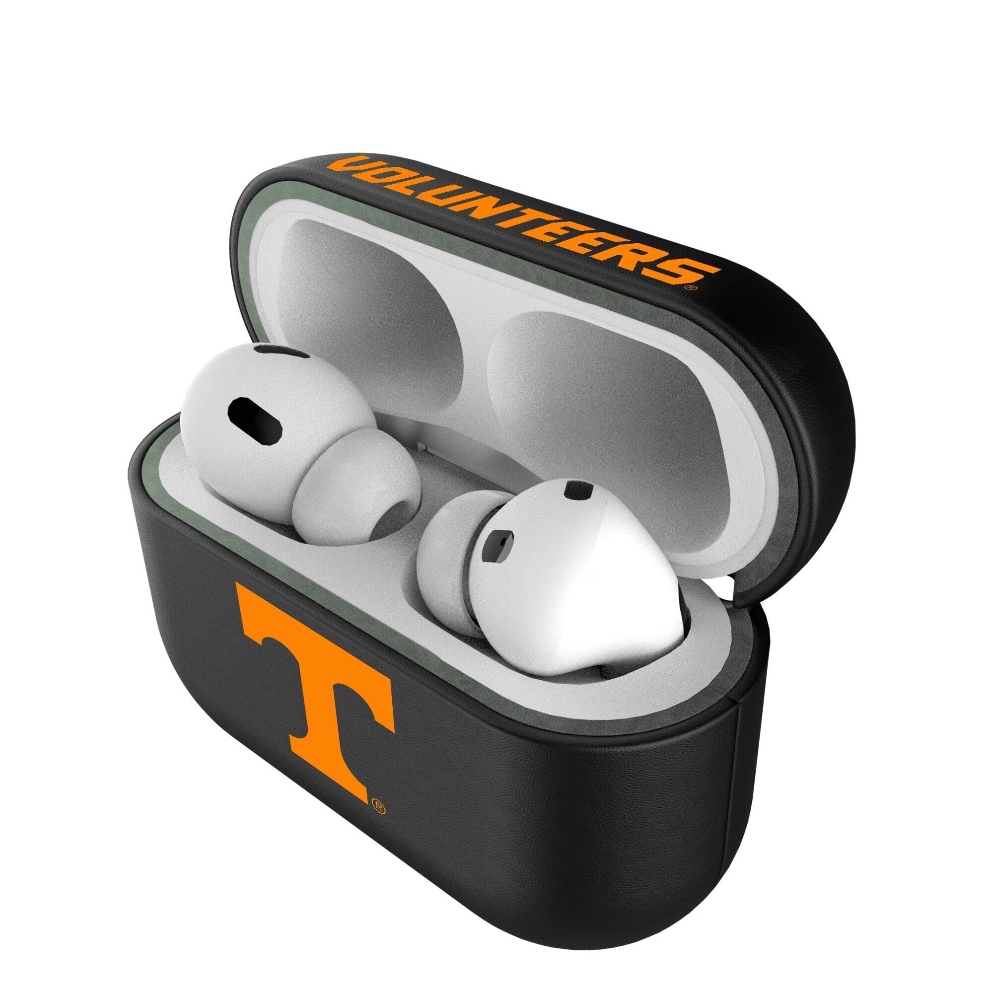 Alt View 2. Keyscaper - Tennessee Volunteers Tennessee Volunteers Insignia 1st Gen AirPods Pro Case Cover - Black.