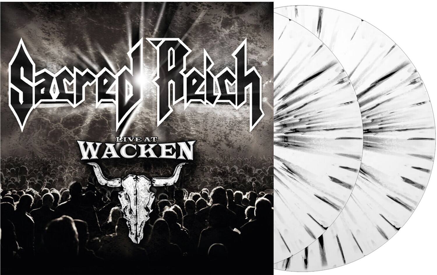 Sacred Reich - Live At Wacken - Black & White Vinyl   - VINYL LP