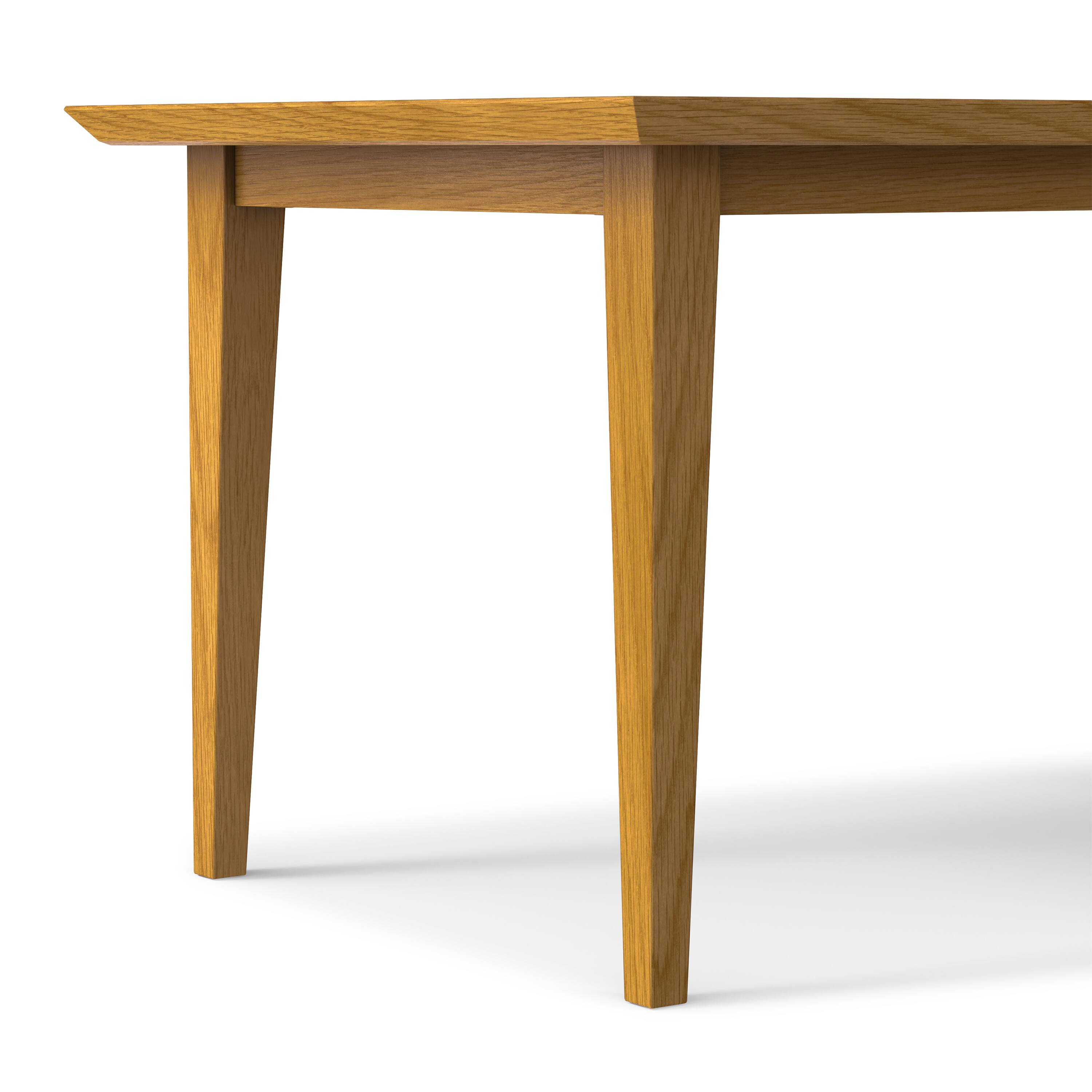 Alt View 5. Simpli Home - Colby 60 inch x 36 inch Rectangle Contemporary Modern Dining Table in Oak - Oak.