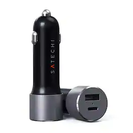 Satechi - 72W Type-C PD Car Charger Adapter - Space Gray