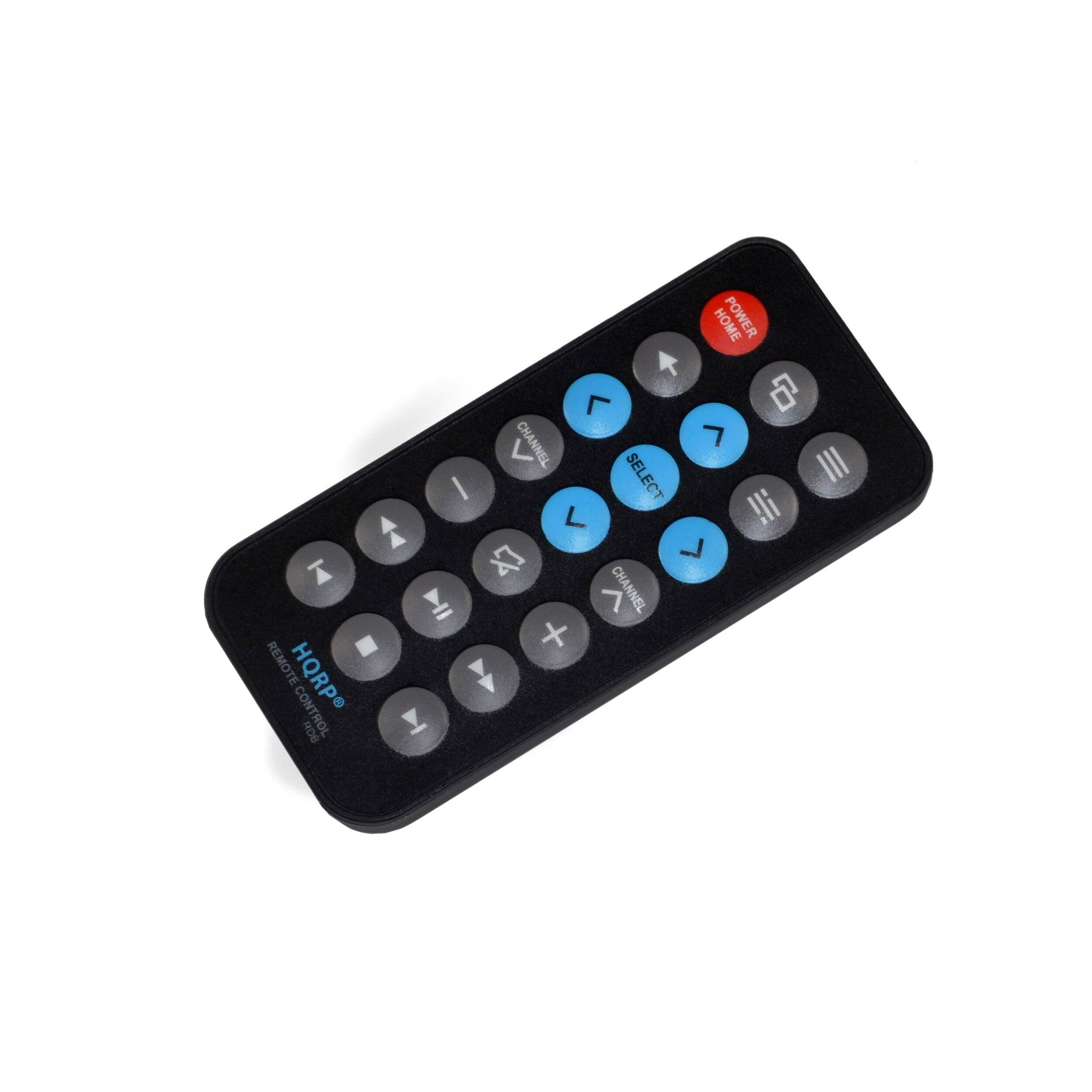 I A I V REMOTE HQRP CONTROL RDS ROL y HOME POWER 7 CHANNEL SELECT !li L > CHANNEL +