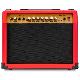 Lyxpro - Electric Guitar Amp - 40 Watt Guitar Amplifier with Aux, Headphone Jack & More