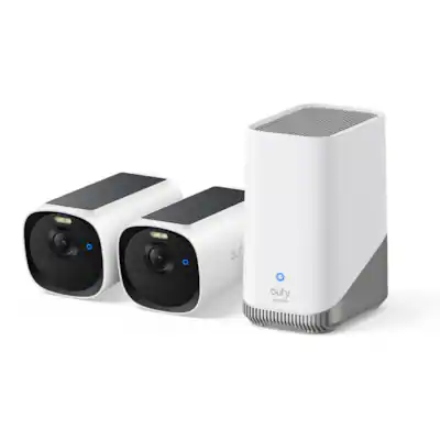 eufy eufyCam E40 2 Cam Kit (HomeBase S380) Outdoor Wireless Solar eufy eufyCam E40 2 Cam Kit (HomeBase S380) Outdoor Wireless Solar
