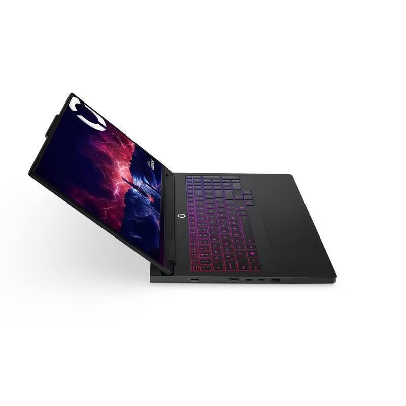 Alt View 3. Lenovo - Lenovo Legion Pro 7 16" WQXGA Gaming,Ryzen 9 9955HX,32GB DDR5,2TB SSD,RTX 5070 Ti,RGB Backlit,Win 11,Black - Black.