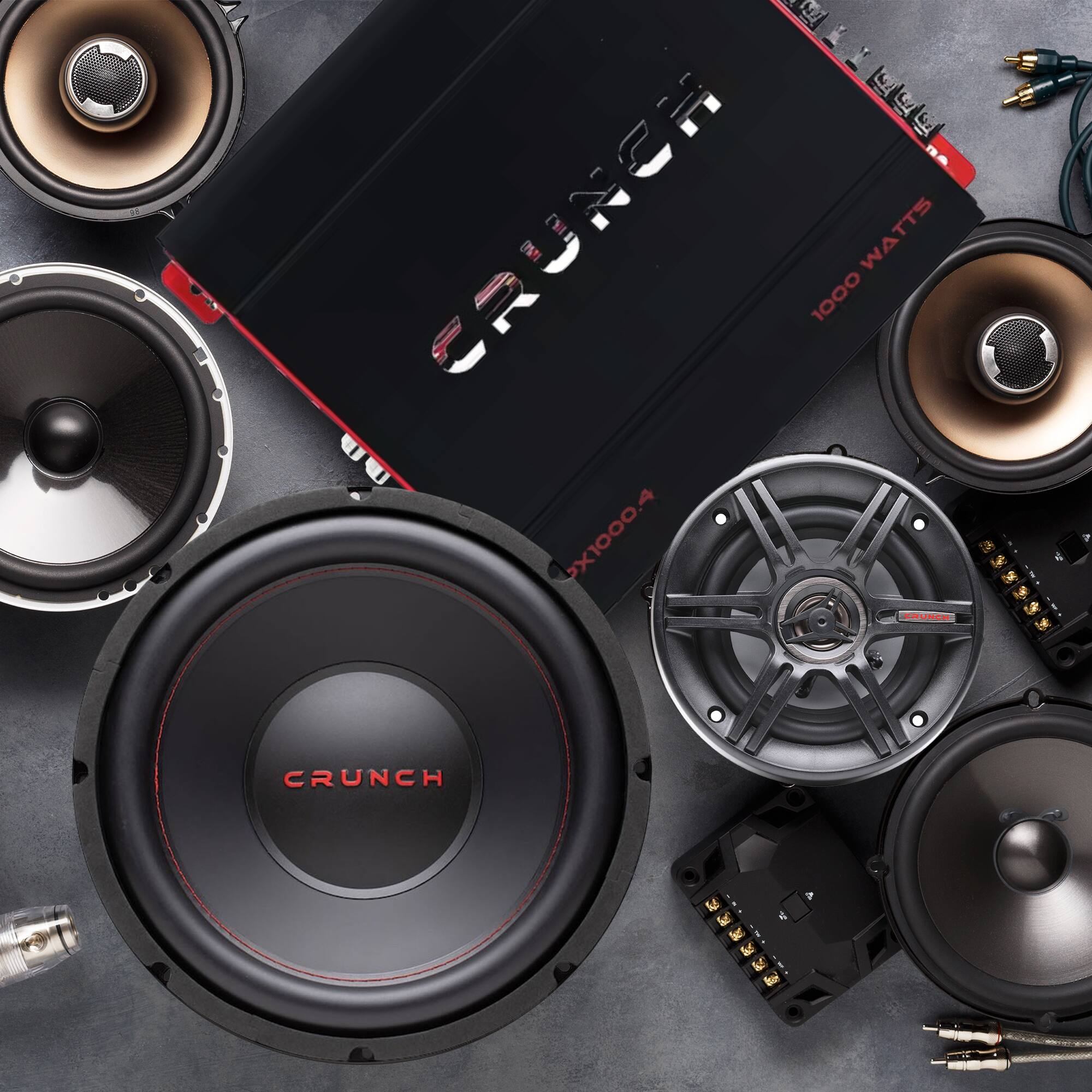 CRUNCH  
1000 WATTS  
CRUNCH 1000A